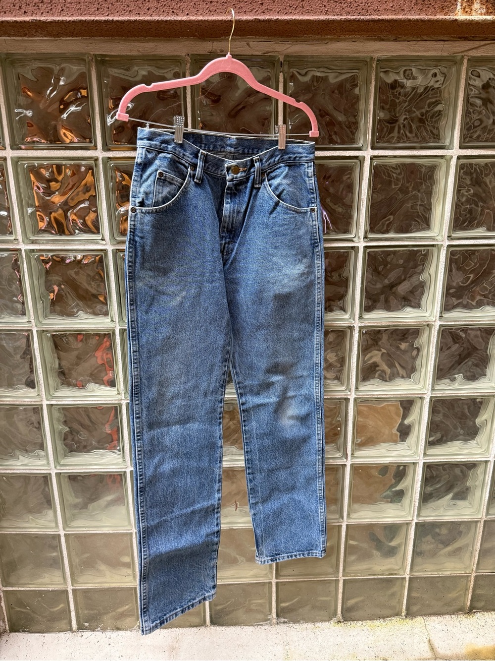 Vintage 96501 Wrangler Regular Fit Straight Leg Jeans - Picture 2 of 6